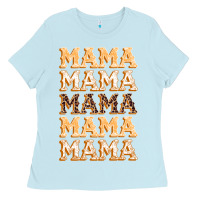 Baby Blue fall mama Ladies Tee - BundleAndBundleShop