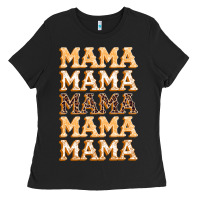 Black fall mama Ladies Tee - BundleAndBundleShop