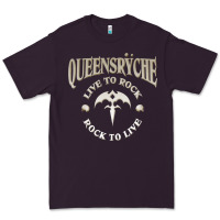 ‘qüëënsrÿche Live To Ock Premium Tee | Teevron