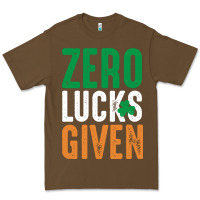 Cacao zero lucks given funny st patricks day joke quote lucky shamrock irela Premium Tee - linhVisuals