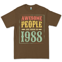 Cacao vintage 1988 awesome people are born in 1988 31st birthday gift for me Premium Tee - linhVisuals