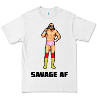 White savage af Premium Tee - linhVisuals