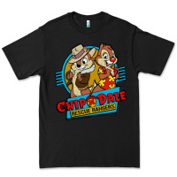 Black chip and dale anime character Premium Tee - linhVisuals