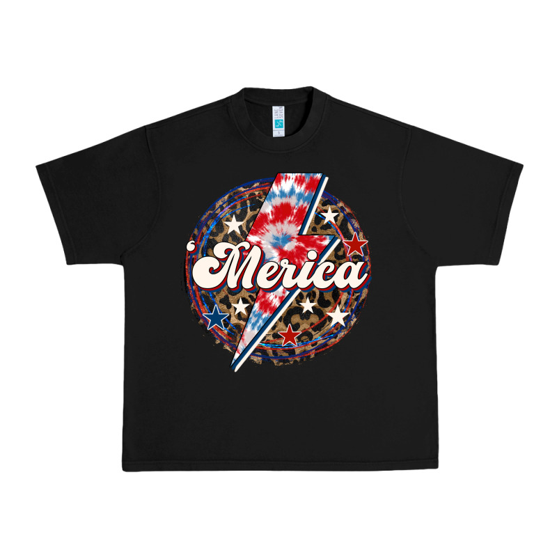 Western Merica Patriotic 4th Of July Urban Heavy Tee by LillyAllenDesigns | Teevron