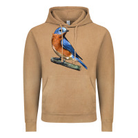 Vintage Camel Eastern Bluebird Vintage Hoodie - LillyAllenDesigns