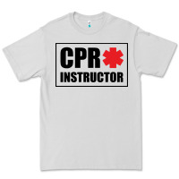 Dove Grey cpr instructor Premium Tee - linhVisuals