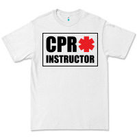 White cpr instructor Premium Tee - linhVisuals