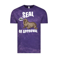 Cloud Purple Seal nice Of Approval Vintage Tee - Bettercallsaul