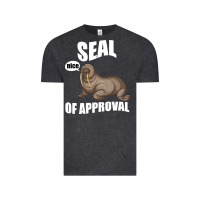 Vintage Black Seal nice Of Approval Vintage Tee - Bettercallsaul