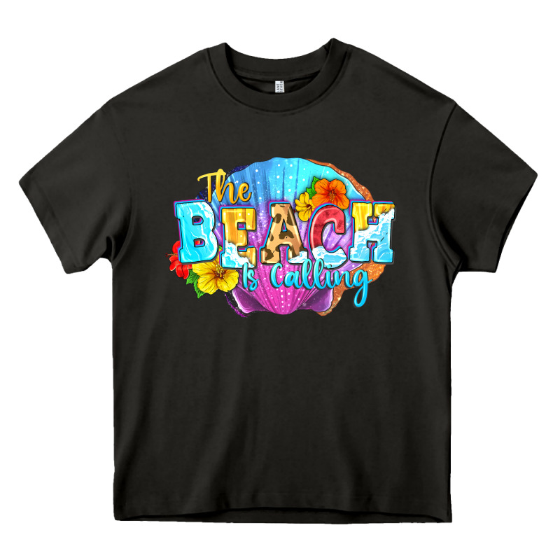 The Beach Is Calling Heavy Core Tee by FaDigitalArtStudio | Teevron