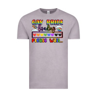 Vintage Zinc gay pride loading please wait Vintage Tee - LillyAllenDesigns