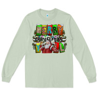 Matcha merry christmas yall Long Sleeve Tee - CowhideDigitalArt