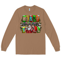 Toasted Coconut merry christmas yall Long Sleeve Tee - CowhideDigitalArt