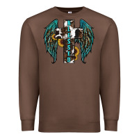 Chestnut western wings cross blessed Premium Sweatshirt - RanaPortraitStore