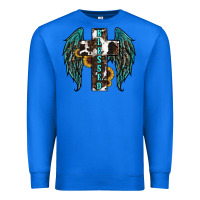 True Royal western wings cross blessed Premium Sweatshirt - RanaPortraitStore