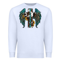 White western wings cross blessed Premium Sweatshirt - RanaPortraitStore