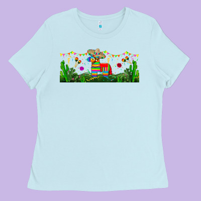 Pinata Libbey Glass Ladies Tee Designed By Bundleandbundleshop