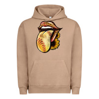 Pigment Burro Softball Tongue Urban Hoodie - Jasminsmagicworld