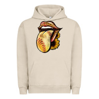 Pigment French Oak Softball Tongue Urban Hoodie - Jasminsmagicworld