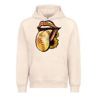 Sandshell Softball Tongue Urban Hoodie - Jasminsmagicworld