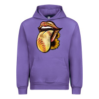 Tulip Softball Tongue Urban Hoodie - Jasminsmagicworld