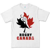White canada rugby Premium Tee - linhVisuals