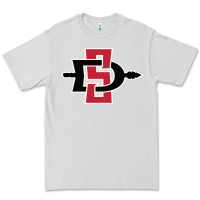 Dove Grey san diego state aztecs Premium Tee - linhVisuals