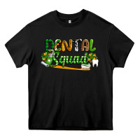 Black St. Patrick's Day Dental squad Heavy Core Tee - OliviaCreatesArt