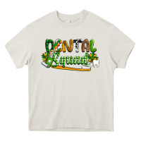 Cream St. Patrick's Day Dental squad Heavy Core Tee - OliviaCreatesArt