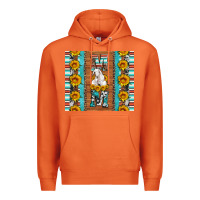 Carrot goat family mom sunflowers serape leopard cowhide tumbler Premium Hoodie - Artiststas
