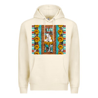 Tofu goat family mom sunflowers serape leopard cowhide tumbler Premium Hoodie - Artiststas