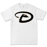 White D Backs Baseball Premium Tee - linhVisuals