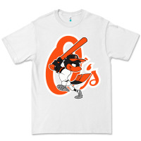White The O_S Baseball Merch Premium Tee - linhVisuals
