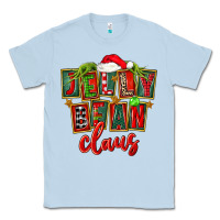 Dusty Blue christmas jelly bean claus Classic Tee - FaDigitalArtStudio