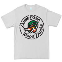 Dove Grey Down East Wood Ducks Premium Tee - linhVisuals
