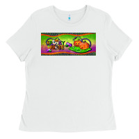 White one spooky nurse 15 oz mug Ladies Tee - BundleAndBundleShop