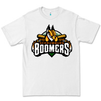 White Schaumburg Boomers Premium Tee - linhVisuals