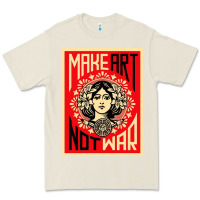 Bone make art no war Premium Tee - linhVisuals