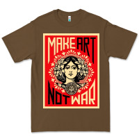 Cacao make art no war Premium Tee - linhVisuals