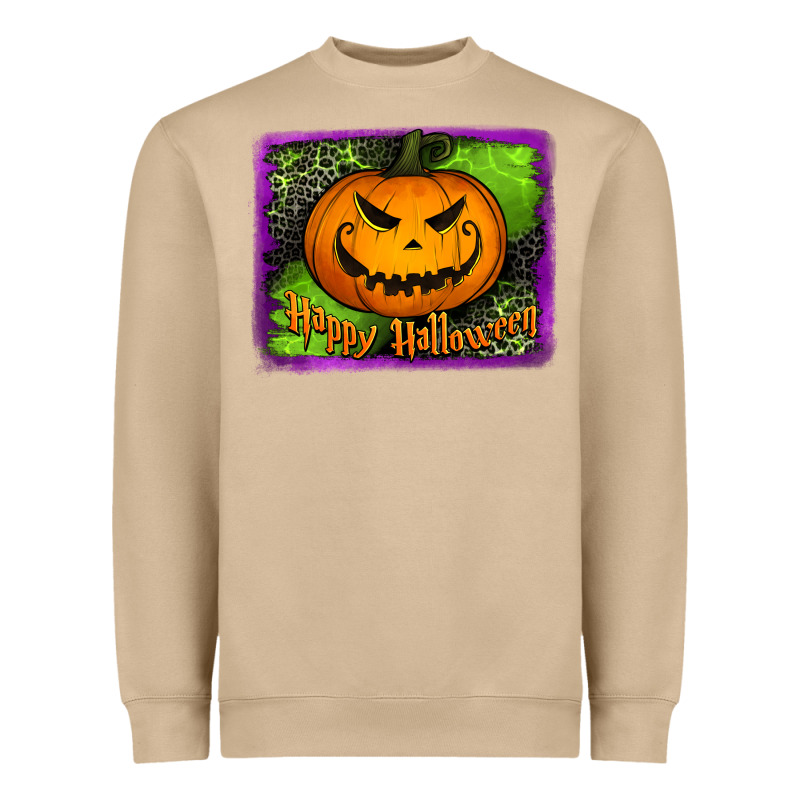 Happy Halloween Jack O' Lantern Pumpkin Heavyweight Sweatshirt by Jasminsmagicworld | Teevron