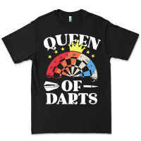Black darts shirts for women dart throwing league Premium Tee - linhVisuals