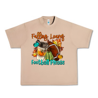 Burro Falling Leaves Football Please Urban Heavy Tee - LillyAllenDesigns