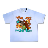 Grape Ice Falling Leaves Football Please Urban Heavy Tee - LillyAllenDesigns