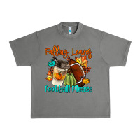 Tornado Falling Leaves Football Please Urban Heavy Tee - LillyAllenDesigns
