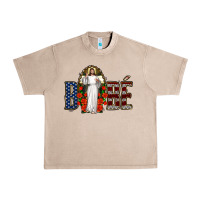 French Oak bebe jesus christ Urban Heavy Tee - Jasminsmagicworld
