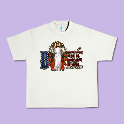 Bebe Jesus Christ Urban Heavy Tee Designed By Jasminsmagicworld