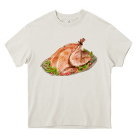 Cream turkey fa element 1 Heavy Core Tee - FaDigitalArtStudio