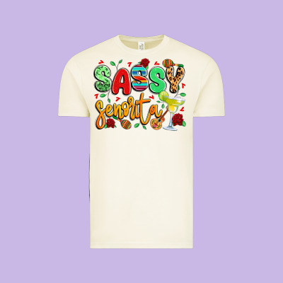 Sassy Senorita Vintage Tee Designed By Lillyallendesigns