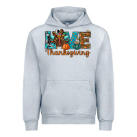 Heather Grey love thanksgivings turkey Urban Hoodie - RanaPortraitStore