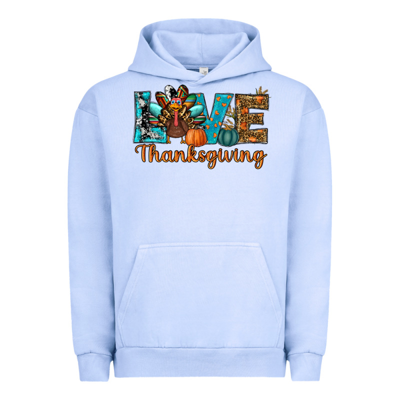 Love Thanksgivings Turkey Urban Hoodie by RanaPortraitStore | Teevron